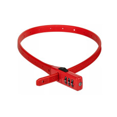 Kryptonite Klick-Schloss Combo 530 mm, Rot