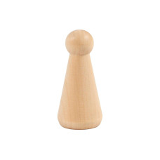 Creativ Company Holzartikel Kegelfigur 8 cm, 3 Stück Creativ Company Holzartikel Kegelfigur 8 cm, 3 Stück