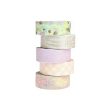 Rico Design Washi Tape Set Himmel Mehrfarbig, 5 Stück Rico Design Washi Tape Set Himmel Mehrfarbig, 5 Stück