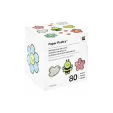 Rico Design Sticker auf Rolle Chingu, Blumen 80 Stück Rico Design Sticker auf Rolle Chingu, Blumen 80 Stück