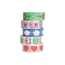 Rico Design Washi Tape Chingu Mehrfarbig Rico Design Washi Tape Chingu Mehrfarbig