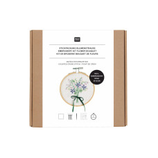 Rico Design Stickset Blumenstrauss Ø 10 cm Rico Design Stickset Blumenstrauss Ø 10 cm