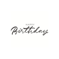 Paper + Design Papierservietten Happy Birthday 33 cm x 33 cm, 20 Stück Paper + Design Papierservietten Happy Birthday 33 cm x 33 cm, 20 Stück