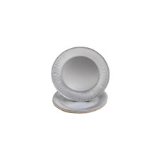 PRO nappe Einwegteller Silber metal 10 Stück PRO nappe Einwegteller Silber metal 10 Stück