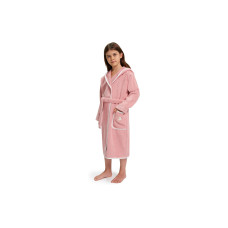 Möve Kinderbademantel Soft Hug Grösse 140, Rosa
