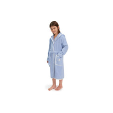 Möve Kinderbademantel Soft Hug Grösse 92, Aqua