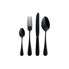 Sola Besteck-Set Baguette Vintage Schwarz, matt, 24-tlg. Sola Besteck-Set Baguette Vintage Schwarz, matt, 24-tlg.