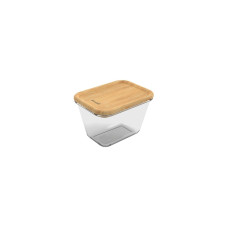 Rotho Glasdose mit Bambusdeckel NALA 0.75 l, Transparent Rotho Glasdose mit Bambusdeckel NALA 0.75 l, Transparent