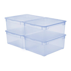 Rotho Aufbewahrungsbox Clearbox 18 l, 4 Stück Rotho Aufbewahrungsbox Clearbox 18 l, 4 Stück
