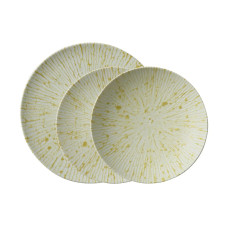 Arthur Krupp Speise-Service Golden Ray 12 Stück,Beige/Gold Arthur Krupp Speise-Service Golden Ray 12 Stück,Beige/Gold
