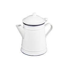Ibili Kaffeekanne Blanca 1 Liter 1 l, Schwarz