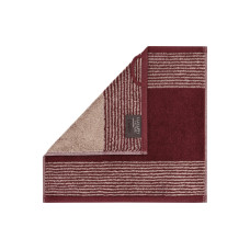 Cawö Waschlappen Two-Tone 30 x 30 cm, Bordeaux Cawö Waschlappen Two-Tone 30 x 30 cm, Bordeaux