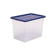 Fellowes Aufbewahrungsbox Bankers Box ProStore 64 l Blau/Transparent Fellowes Aufbewahrungsbox Bankers Box ProStore 64 l Blau/Transparent