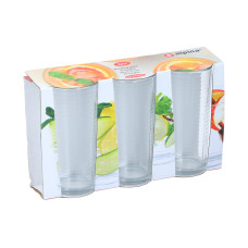 alpina Trinkglas 270 ml, 3 Stück, Transparent alpina Trinkglas 270 ml, 3 Stück, Transparent
