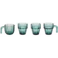 alpina Trinkglas Kaktus 240 ml, 4 Stück, Grün alpina Trinkglas Kaktus 240 ml, 4 Stück, Grün