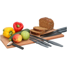 alpina Messer-Set 6-teilig Schwarz alpina Messer-Set 6-teilig Schwarz