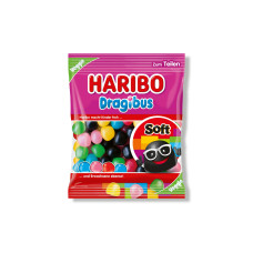 Haribo Gummibonbons Dragibus Soft Beutel 175 g