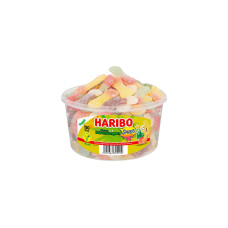 Haribo Gummibonbons Saure Bärenzungen Dose 1035 g Haribo Gummibonbons Saure Bärenzungen Dose 1035 g