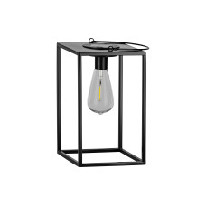 EGLO Leuchten Gartenlicht Deko Solarleuchte Laterne Schwarz