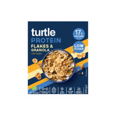 turtle Proteinflocken und Müsli zuckerarm Bio 300 g