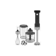 KitchenAid Stabmixer Go Cordless 5KHBRV05BM Transparent/Schwarz KitchenAid Stabmixer Go Cordless 5KHBRV05BM Transparent/Schwarz