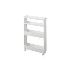 Yamazaki Küchenwagen Tower 48 x 80.5 cm, Weiss Yamazaki Küchenwagen Tower 48 x 80.5 cm, Weiss