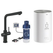 GROHE Küchenarmatur Red Duo L-Auslauf Grösse M Samt Schwarz GROHE Küchenarmatur Red Duo L-Auslauf Grösse M Samt Schwarz