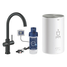 GROHE Küchenarmatur Red Duo C-Auslauf Grösse M Samt Schwarz GROHE Küchenarmatur Red Duo C-Auslauf Grösse M Samt Schwarz