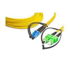 Lightwin LWL-Patchkabel Singlemode LC – SC/APC, OS2, Duplex, 10 m Lightwin LWL-Patchkabel Singlemode LC – SC/APC, OS2, Duplex, 10 m