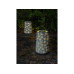 STT Solar Antic Dandelion, Ø 20 x 32.5 cm, Hellblau/Anthrazit