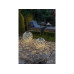 STT Laterne Solar Antic Ball Dandelion, Ø 40 cm, Hellblau