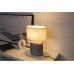 Pauleen Tischleuchte Pure Shine, E14, Grau/Weiss