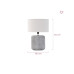 Pauleen Tischleuchte Pure Shine, E14, Grau/Weiss