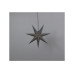 Star Trading LED-Stern Ozen Grau, 70 cm