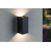Paulmann Wandleuchte Flame, 2 x 6 W, 3000 K, Anthrazit