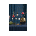 Hoptimist Weihnachtskugel Rentier 2 Stück, Weiss
