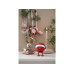 Hoptimist Aufsteller Bumble Santa S 7.2 cm, Rot/Weiss