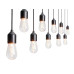 STT Lichterkette Edison Partylight S, 10 LEDs, 3 m, Transparent