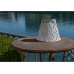STT Laterne Solar Antic Rosy, Ø 26 cm, Weiss/White