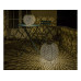 STT Windlicht Solar Antic Ball Emilia, Ø 30 cm, Marineblau