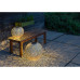 STT Windlicht Solar Antic Ball Julia, Ø 30 cm, Beige/Alt Weiss