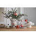 Hoptimist Weihnachtskugel Santa 2 Stück, Rot