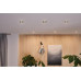 Paulmann Einbauspot LED Calla Basisset, 3 x 6W, 4.000K, Schwarz