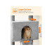 Feandrea Kratzbaum 142 cm, Grau/Beige Feandrea Kratzbaum 142 cm, Grau/Beige