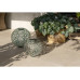 STT Windlicht Solar Antic Ball Monstera Ø 40 cm, Dunkelgrün