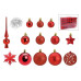 G. Wurm Weihnachtskugel 111-er Set, Rot
