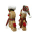 Dameco Weihnachtsfigur Lebkuchenmännchen sitzend 2er-Set