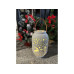Dameco Laterne Xmas, 28 cm, Weiss