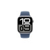 Apple Watch Series 10 42 mm LTE Alu Silver Sport Denim M/L