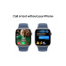 Apple Watch Series 10 42 mm LTE Alu Silver Sport Denim M/L